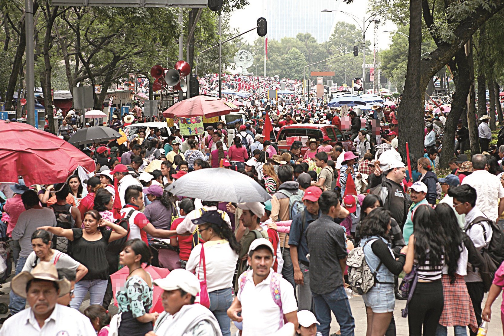 Prevén al menos cinco movilizaciones en la Ciudad de México