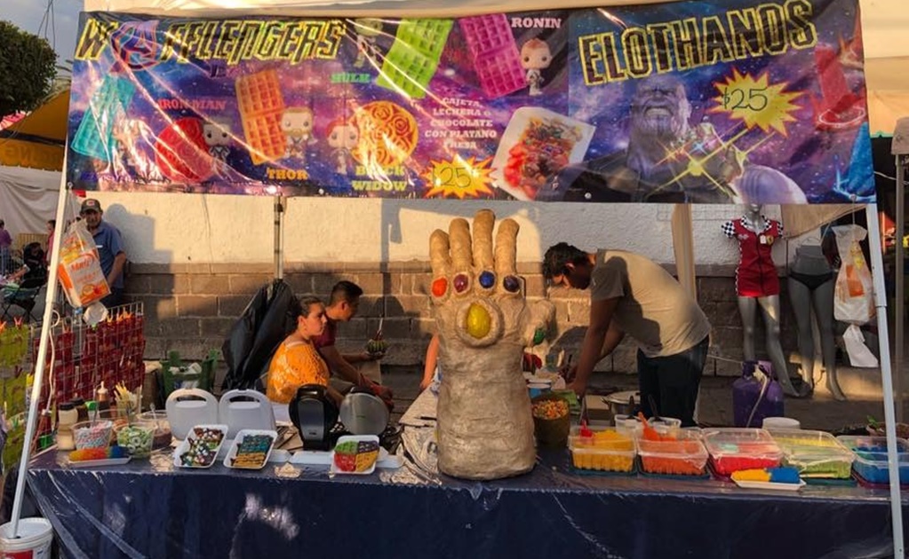 Crean elote inspirado en Avengers: el "Elothanos"