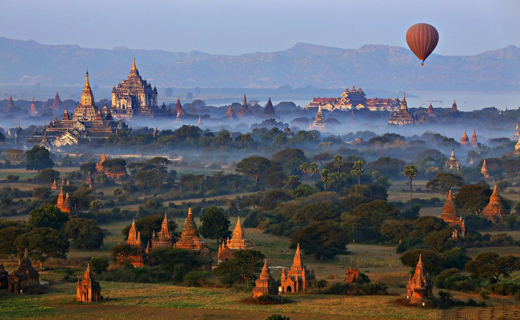 Los maravillosos paisajes de Myanmar