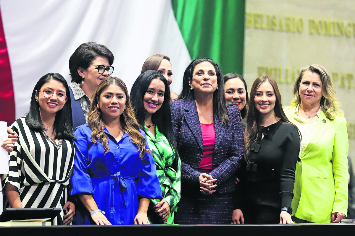 Mujeres presidirán las mesas directivas en San Lázaro y el Senado