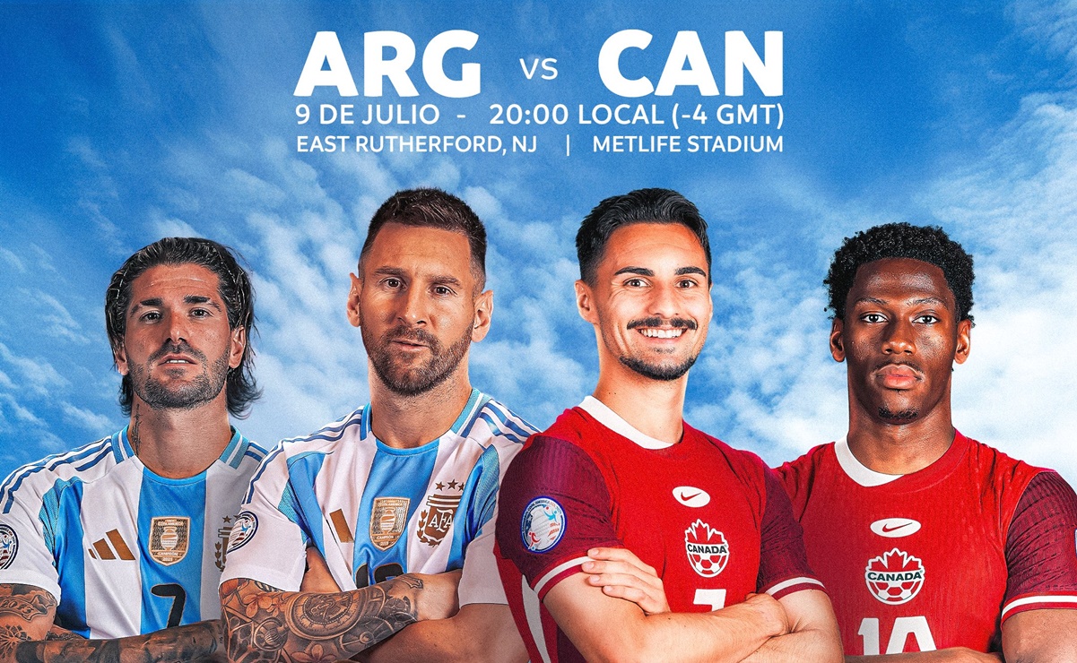 Argentina vs Canadá va por TV abierta, conoce el horario y los canales de transmisión