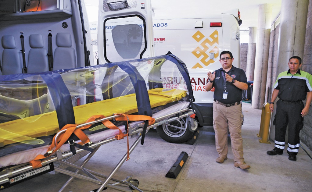 COVID-19: Mexican firemen design isolation pods for coronavirus patients