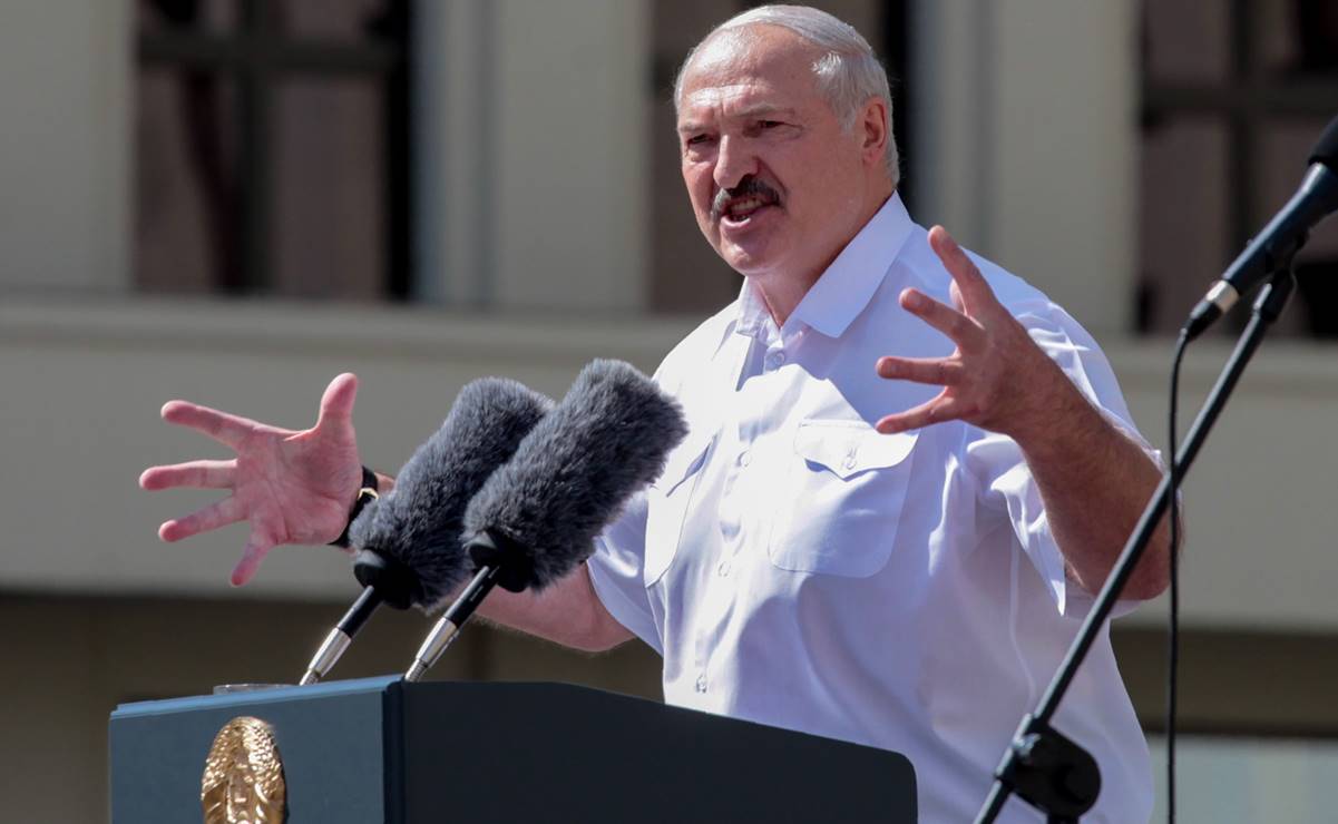 "Si Bielorrusia cae, la próxima será Rusia", dice Lukashenko