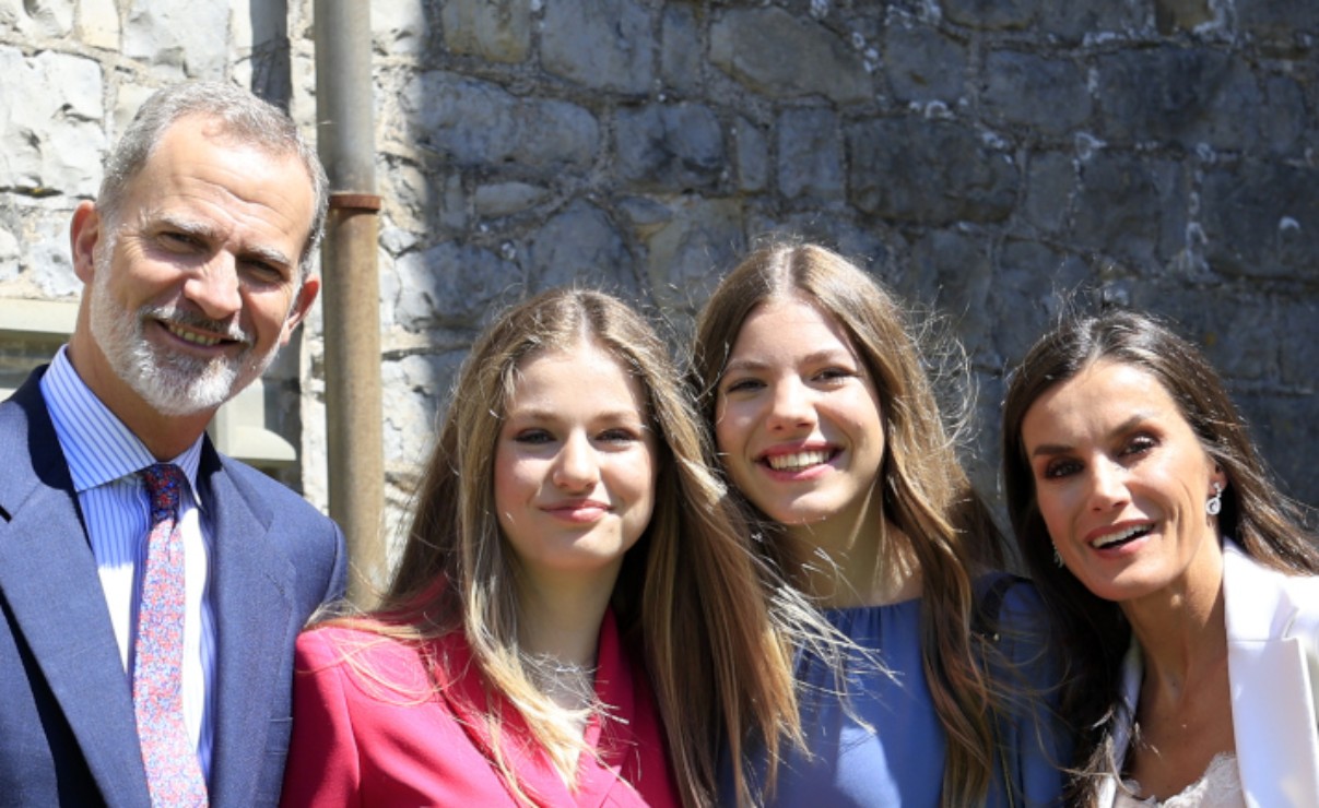 Letizia de España vuelve a los jalones, ahora con su hija, la princesa Leonor