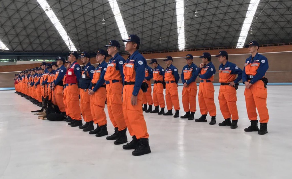 Concluyen brigadistas de Japón labores de rescate en México