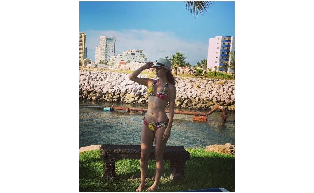 Marlene Favela posa en bikini y quiere ser La Malinche