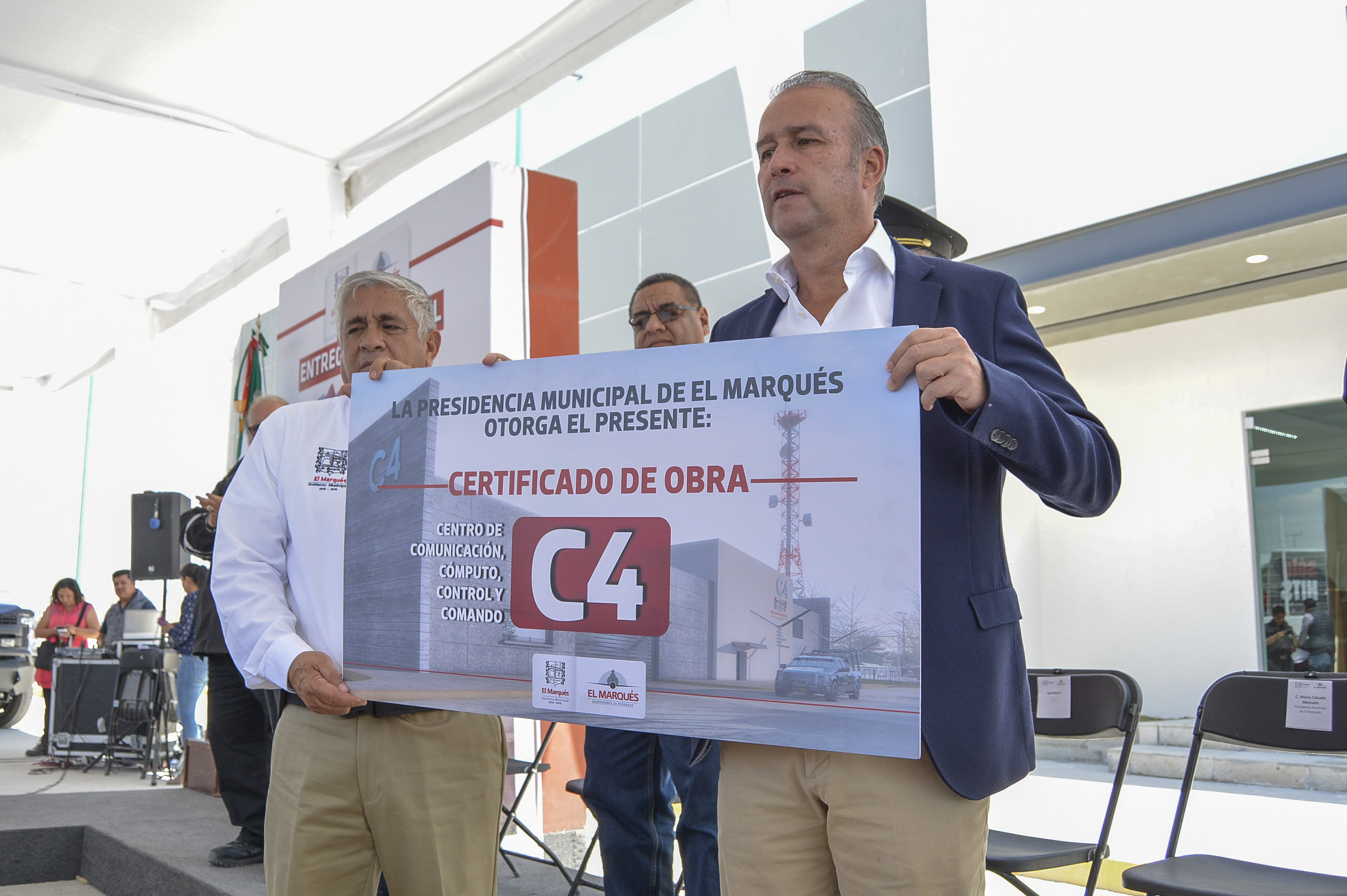 Inauguran C4 en El Marqués para reforzar seguridad