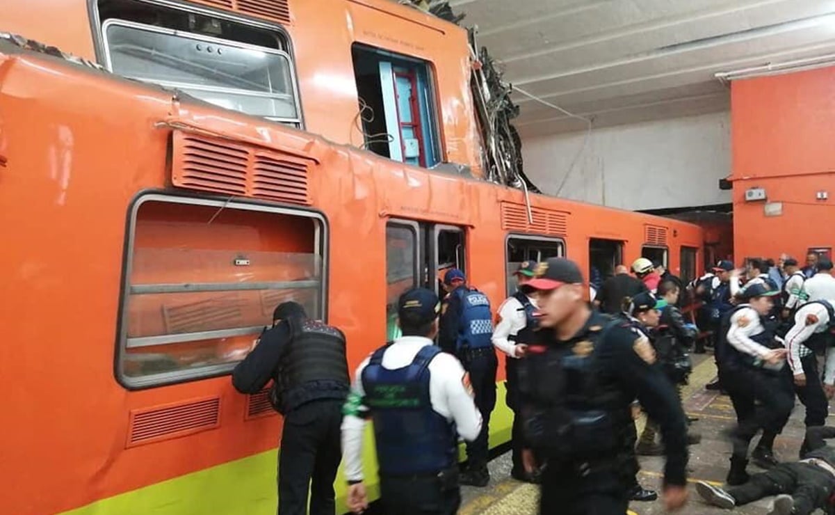 Metro, sin servicio de Observatorio a Chapultepec por choque en Tacubaya