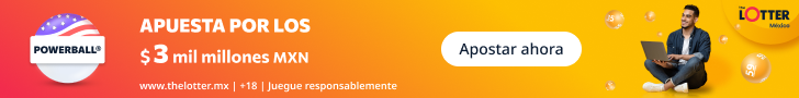 Powerball en México rompe moldes con 2.6 mil millones de pesos en juego