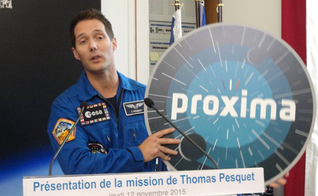 Astronauta francés tiene pasaje para el espacio