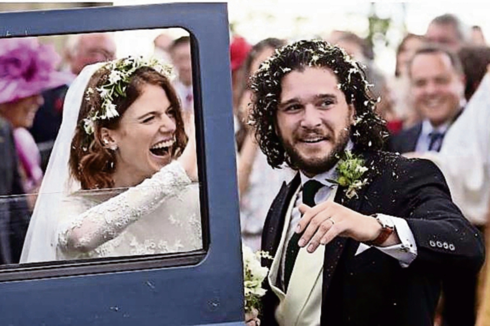 Se casan personajes de Game of thrones