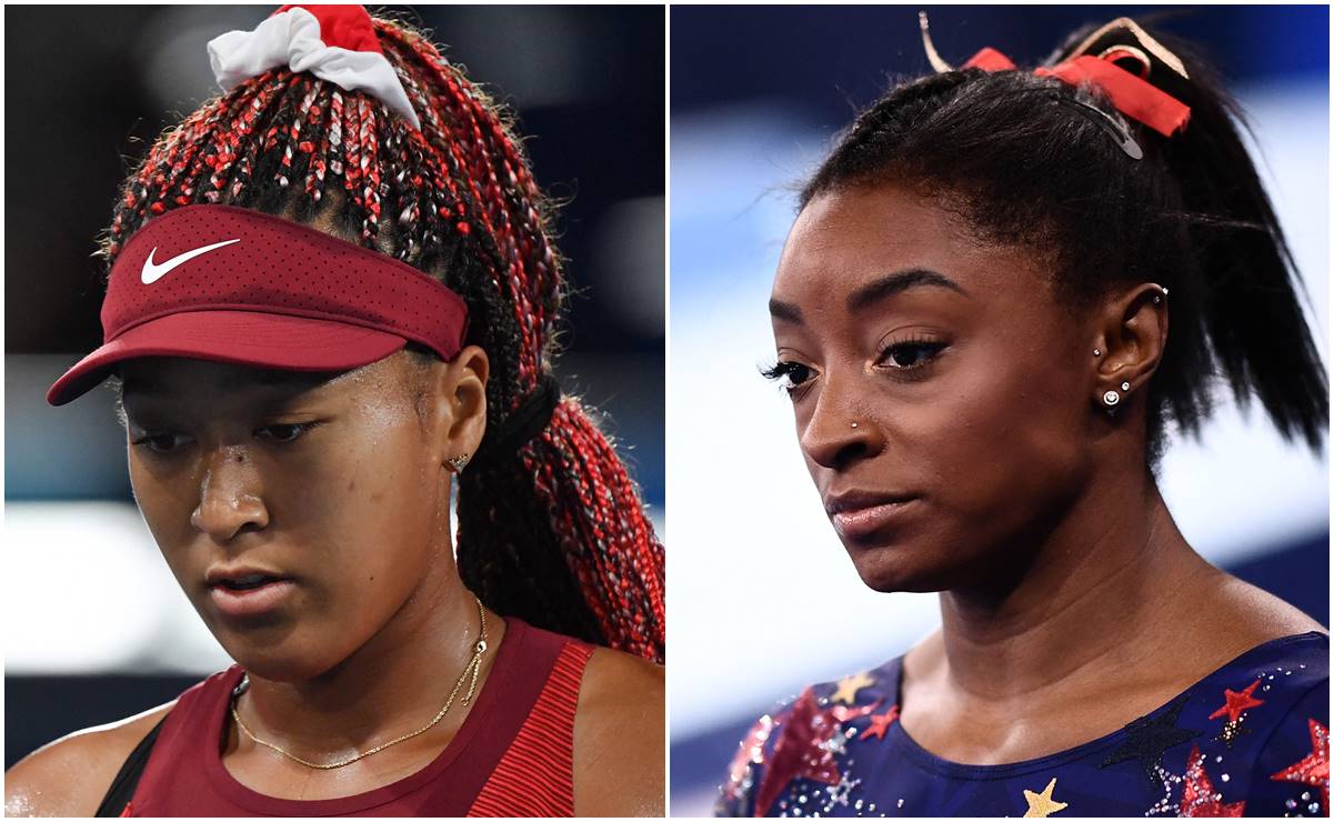 ¿Simone Biles y Naomi Osaka cedieron ante la presión de los Juegos Olímpicos?