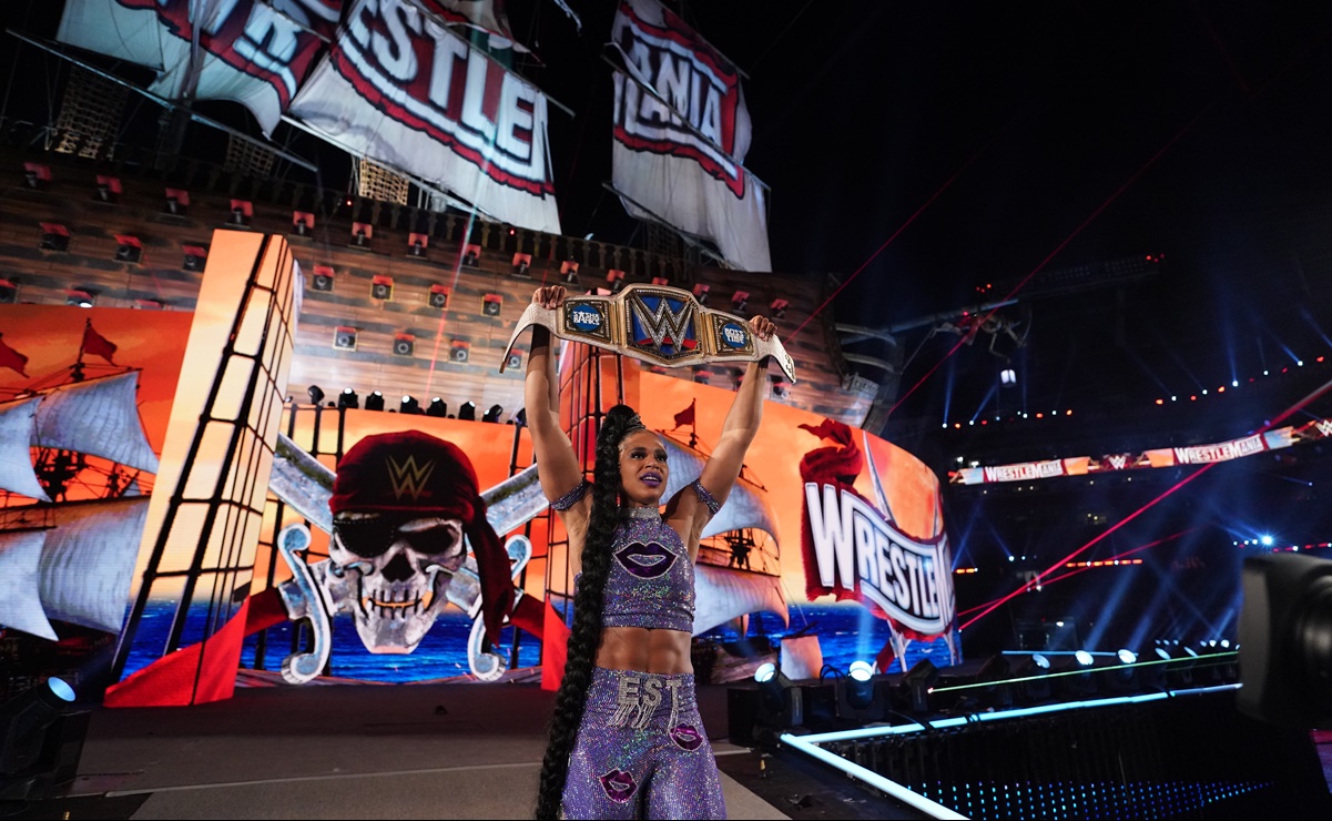 Bianca Belair, nueva campeona en WWE; asi fue la primera noche de Wrestlemania 37