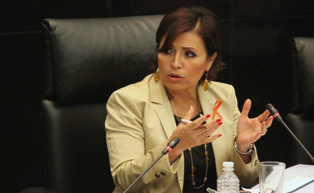 Rosario Robles desea éxito a Claudia Pavlovich 