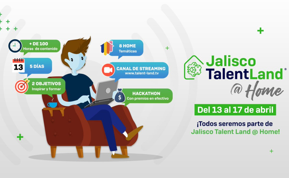 ¿Dónde ver Jalisco Talent Land at Home?