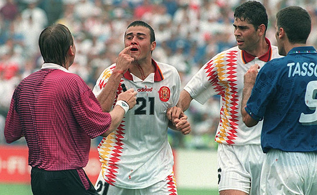 El día que la Selección de Italia hizo sangrar a Luis Enrique