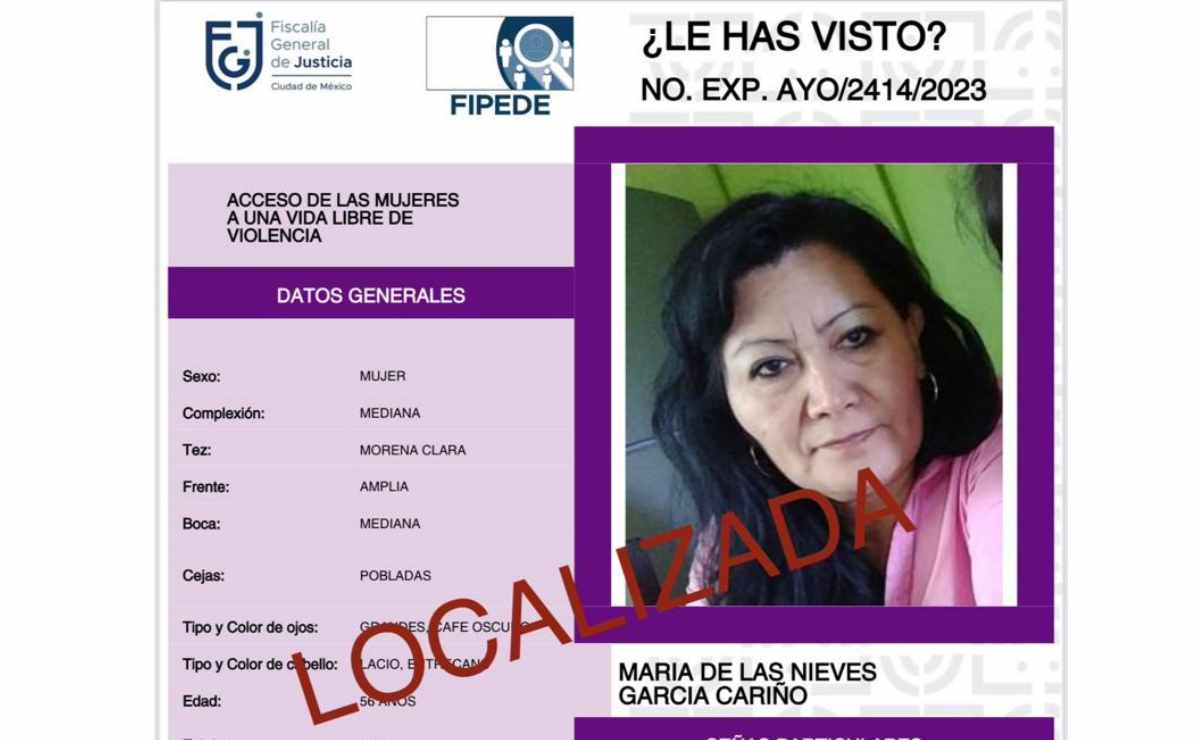 Hallan a mujer desaparecida; está recluida en penal de Santa Martha por robo