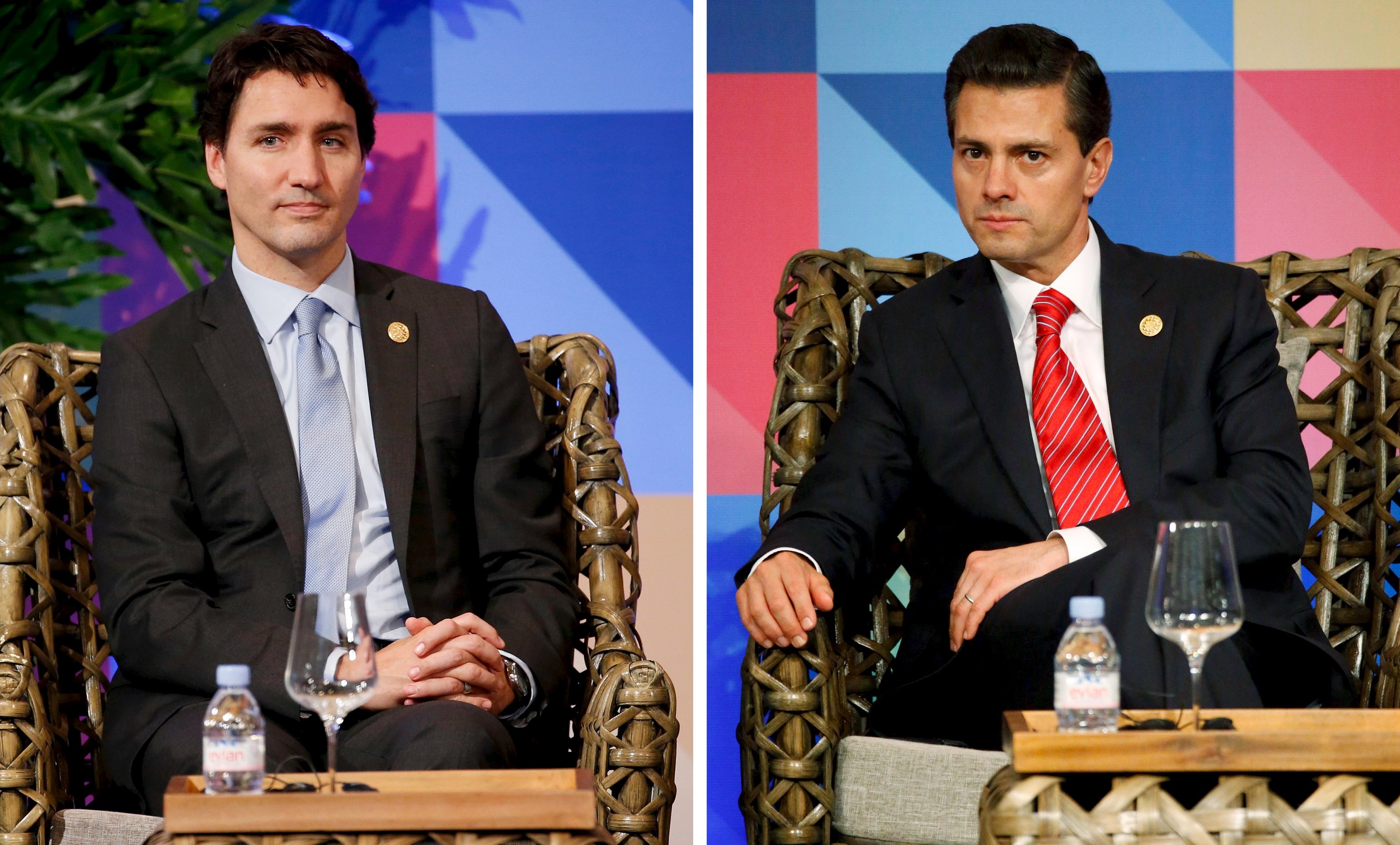 Pacta Peña con Trudeau avanzar en integración de Norteamérica