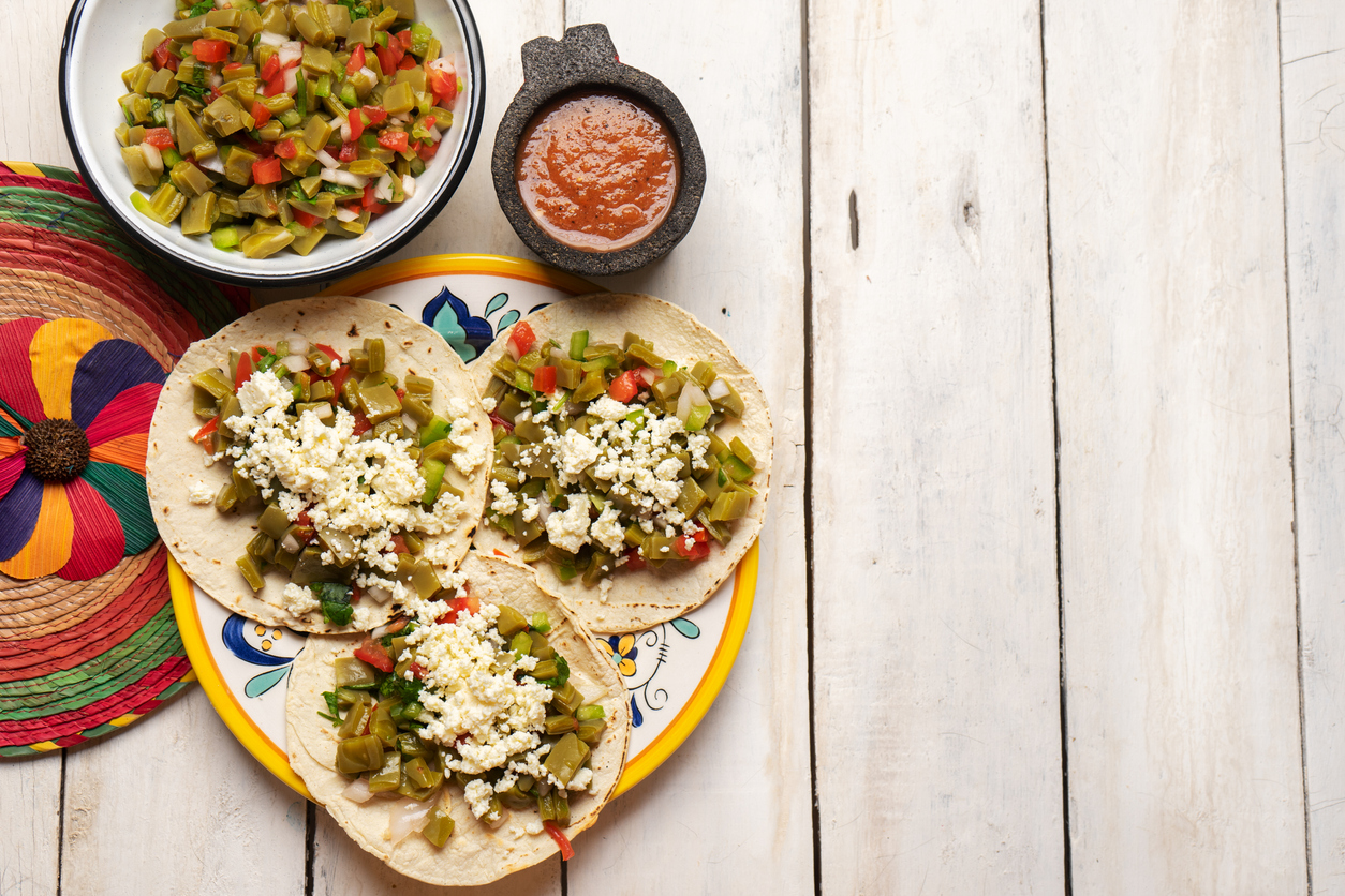 Receta: prepara ensalada de nopales para taquear