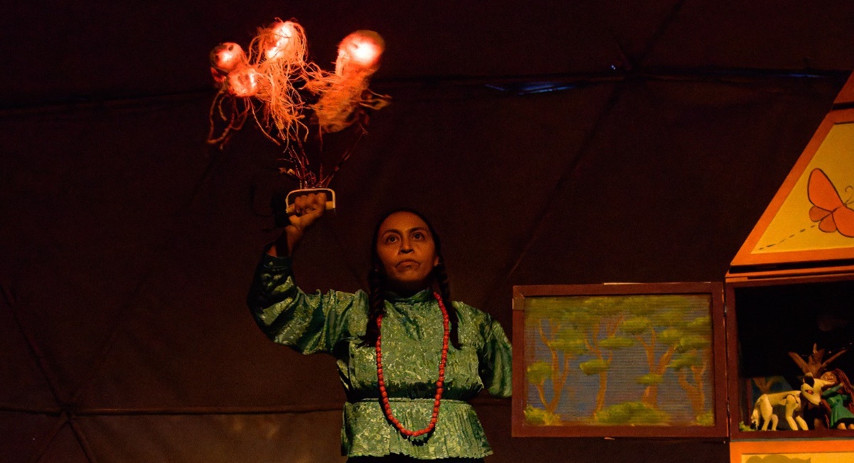 "El aleteo de las mariposas": una obra de títeres para recuperar la cultura mazahua