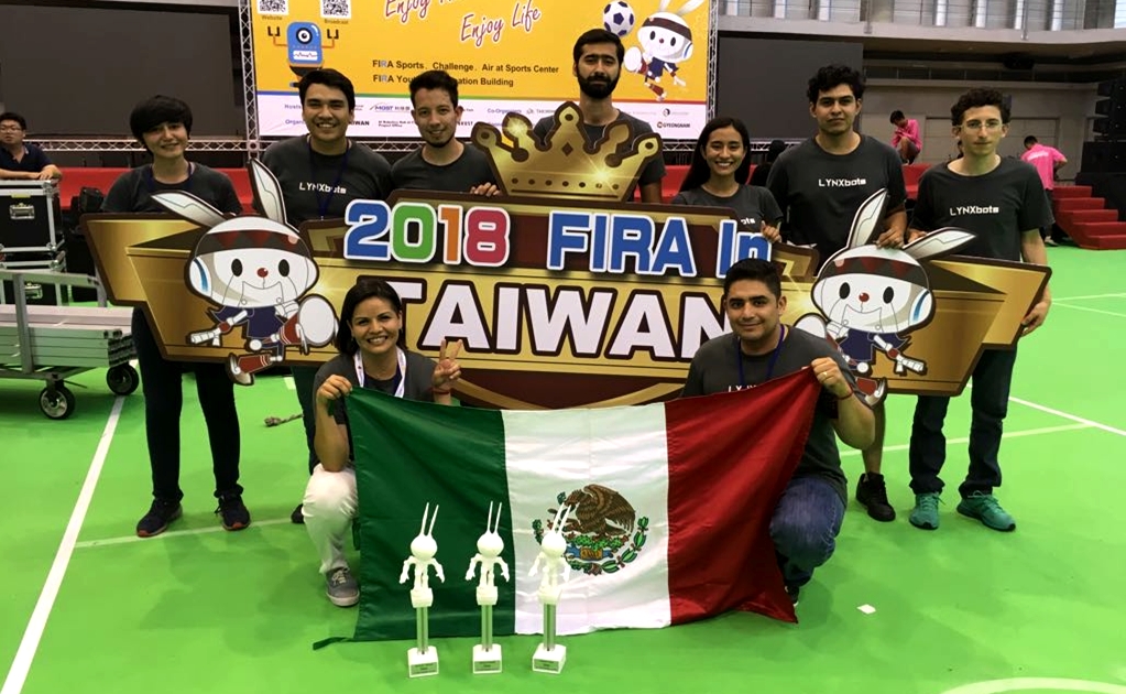 Young Mexican students win robotics contest in Taiwan