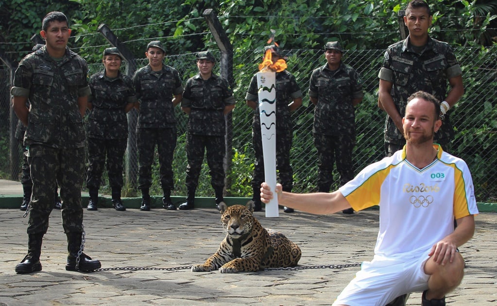 Polémica por muerte de jaguar durante recorrido de antorcha olímpica