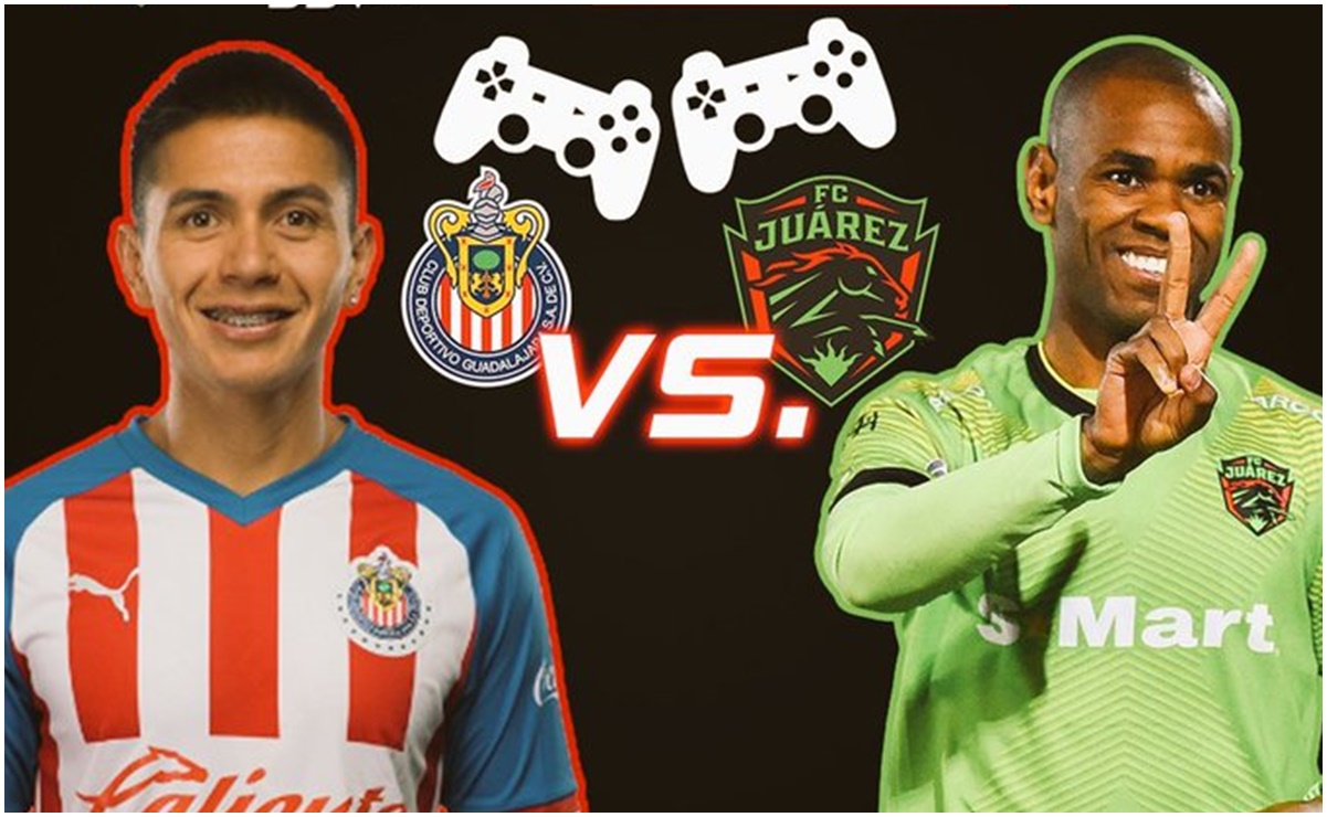 Chivas y Juárez empatan a cinco goles en un partidazo de la eLiga MX