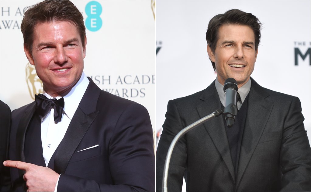 ¡¿Qué le pasó al rostro de Tom Cruise?!