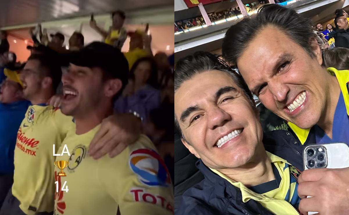 Alejandro Speitzer, Adrián Uribe y Billy Rovzar, entre los famosos que festejaron el campeonato del América