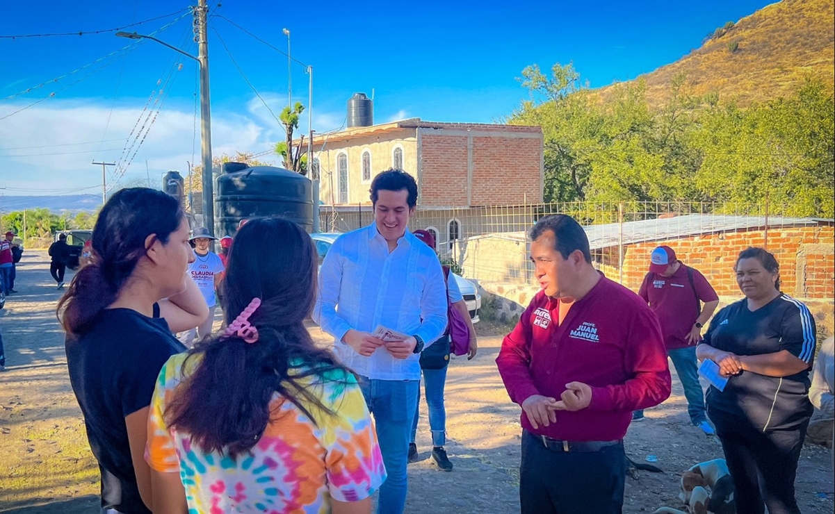 Candidatos de Morena recorren tianguis, calles y casas en Jalisco; afirman que sacarán a MC de esa entidad