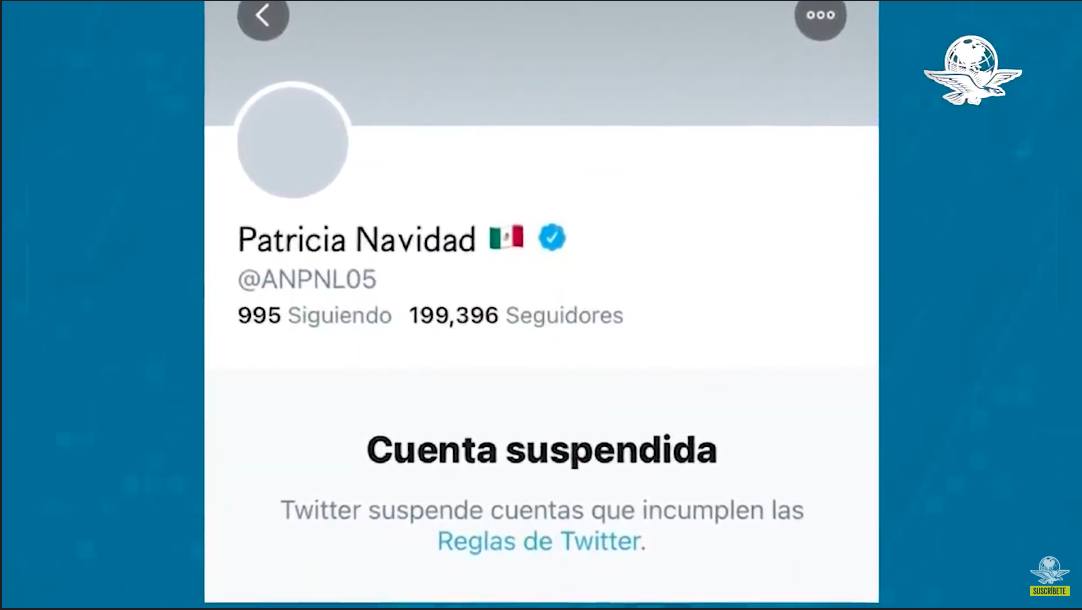 Paty Navidad regresó a Twitter, pero la suspenden en menos de un día