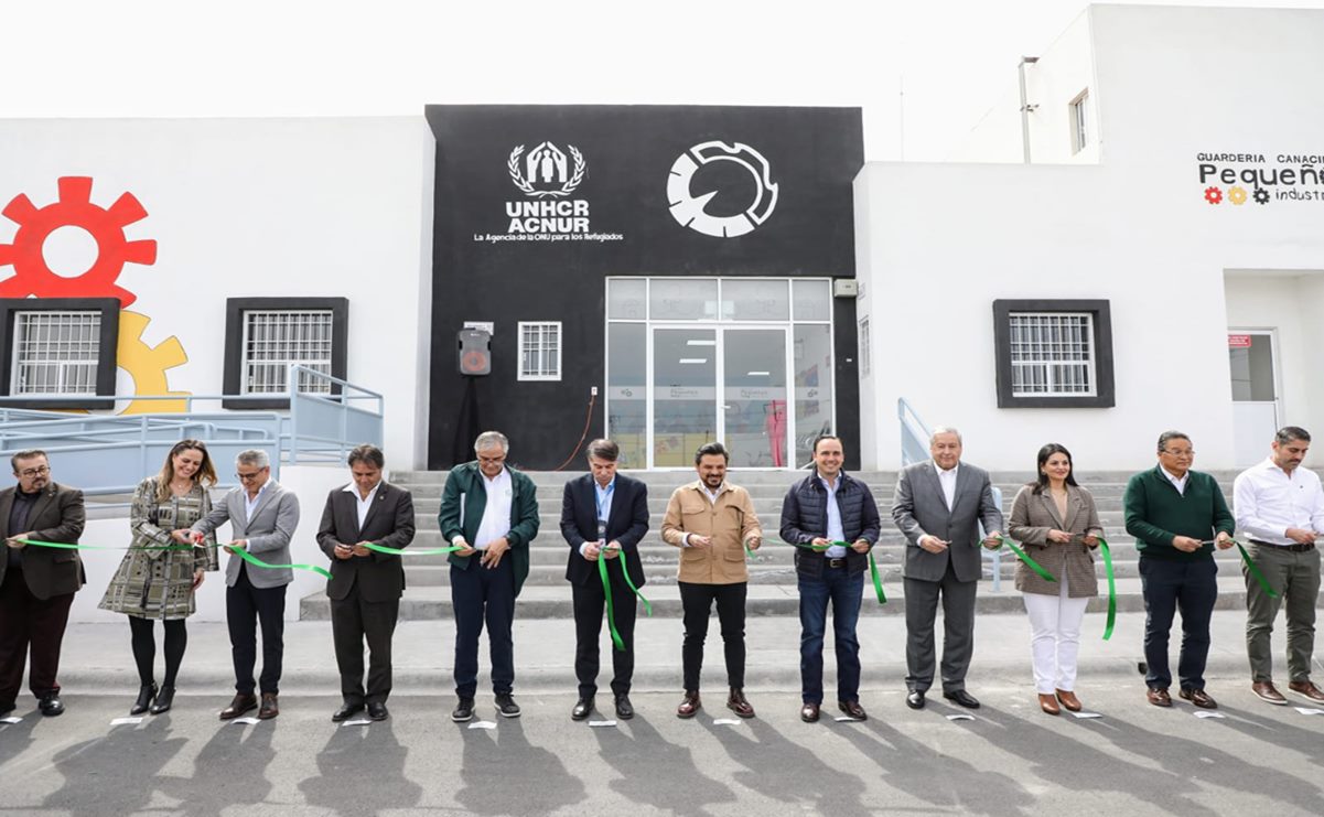 IMSS y ACNUR inauguran guardería para hijos de refugiados en Coahuila