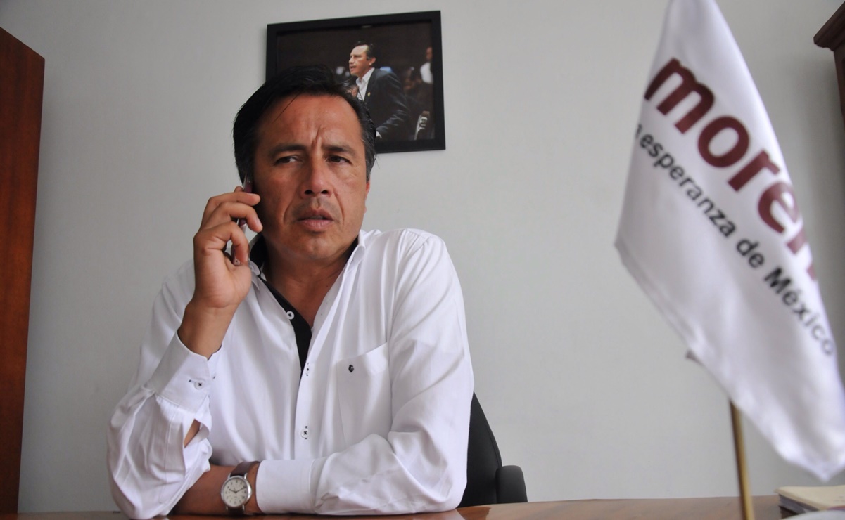 Morena respalda a Cuitláhuac García tras detención de funcionario del Senado