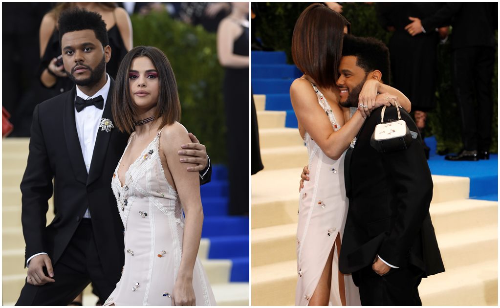 Selena Gomez y The Weeknd, enamorados en la Gala Met