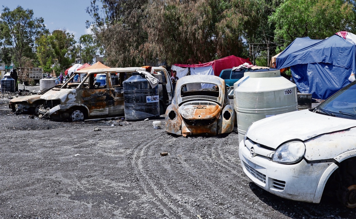 Detectan 18 puntos donde vierten diésel en Neza