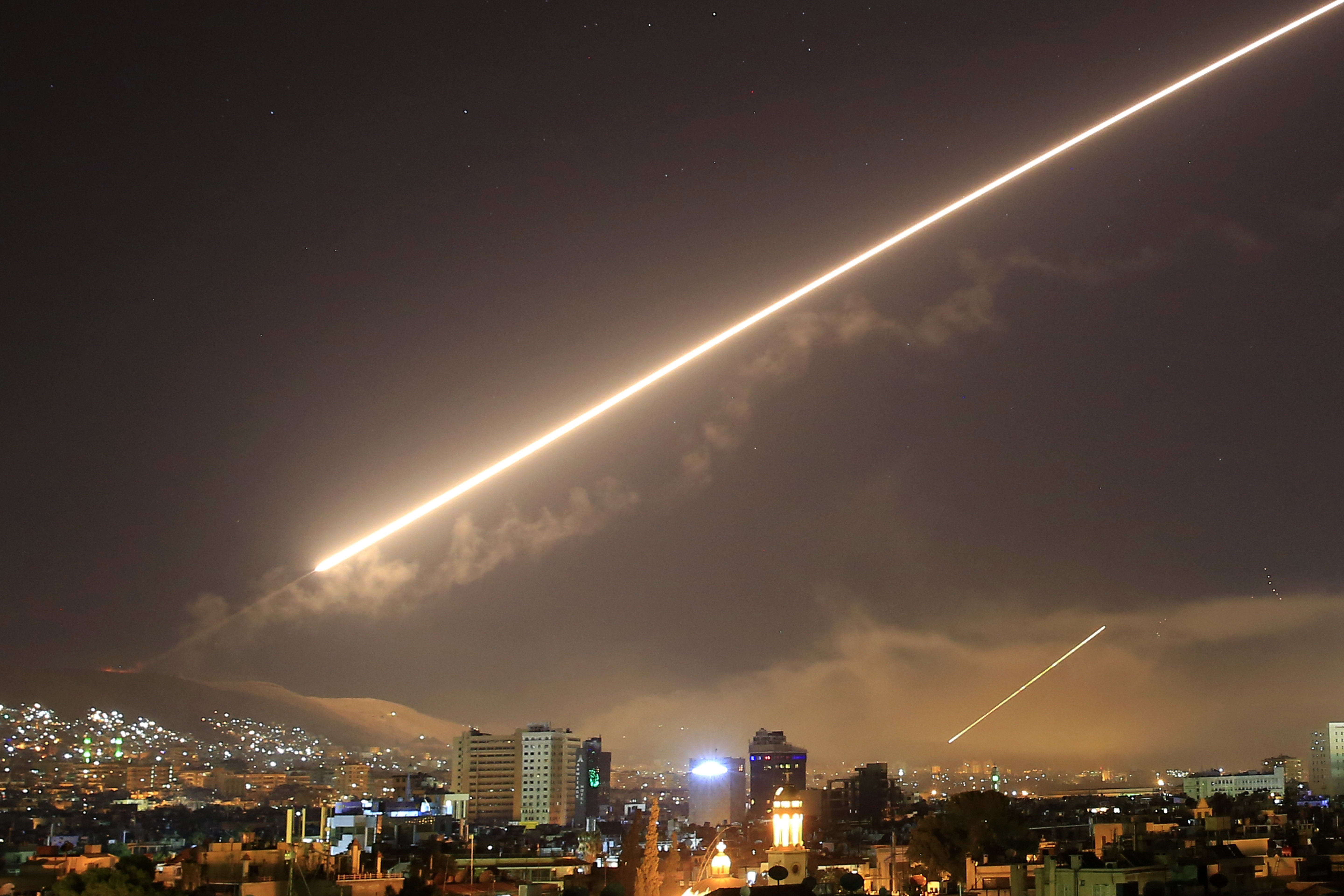 Siria destruyó 71 de 103 misiles durante ataque de Occidente: Rusia