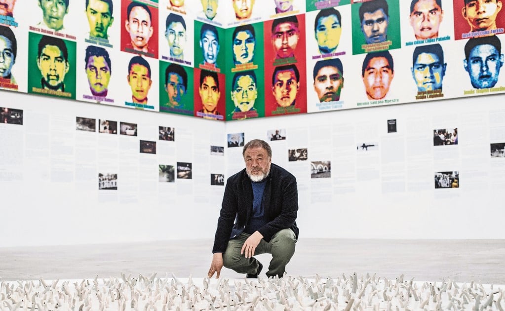 Ai Weiwei creates Lego portraits of missing Ayotzinapa students