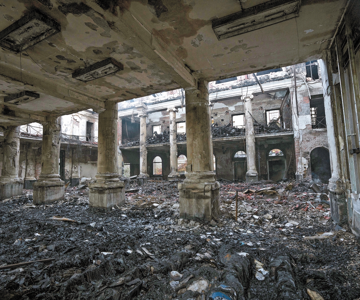 Incendio en biblioteca: “era el archivo del continente africano”