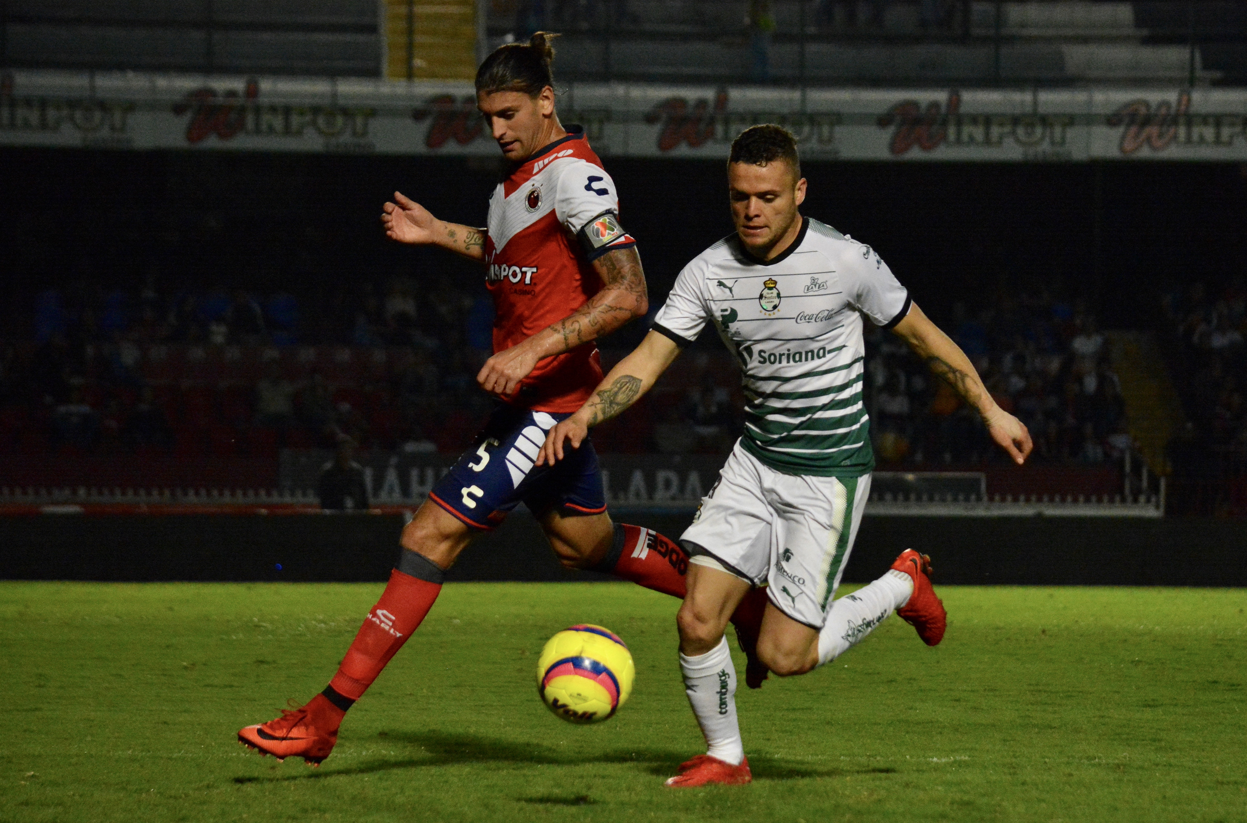 Santos empata de último minuto ante Veracruz 