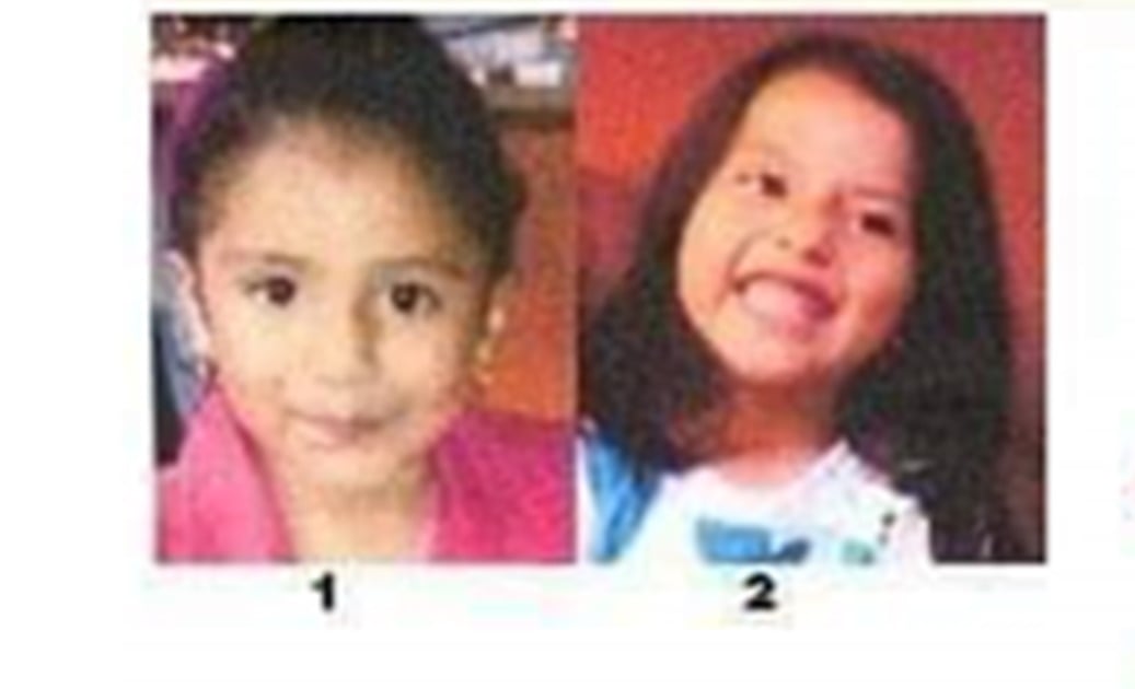 Activan Alerta Amber para localizar a Dulce y Andrea, hermanas de 4 y 5 años