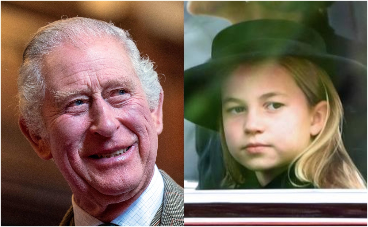 La dulce petición del rey Carlos III a la princesa Charlotte cuando sea mayor