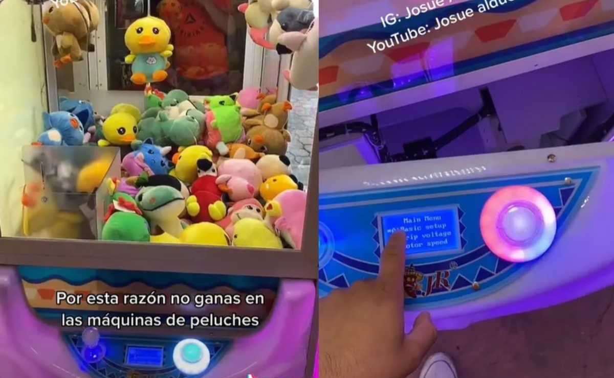 Viral: revelan secreto de máquinas de peluches ¿es posible ganar?