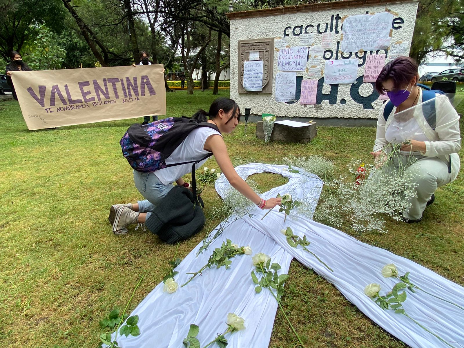 Video. Piden justicia para Valentina; el presunto agresor es estudiante de la UAQ