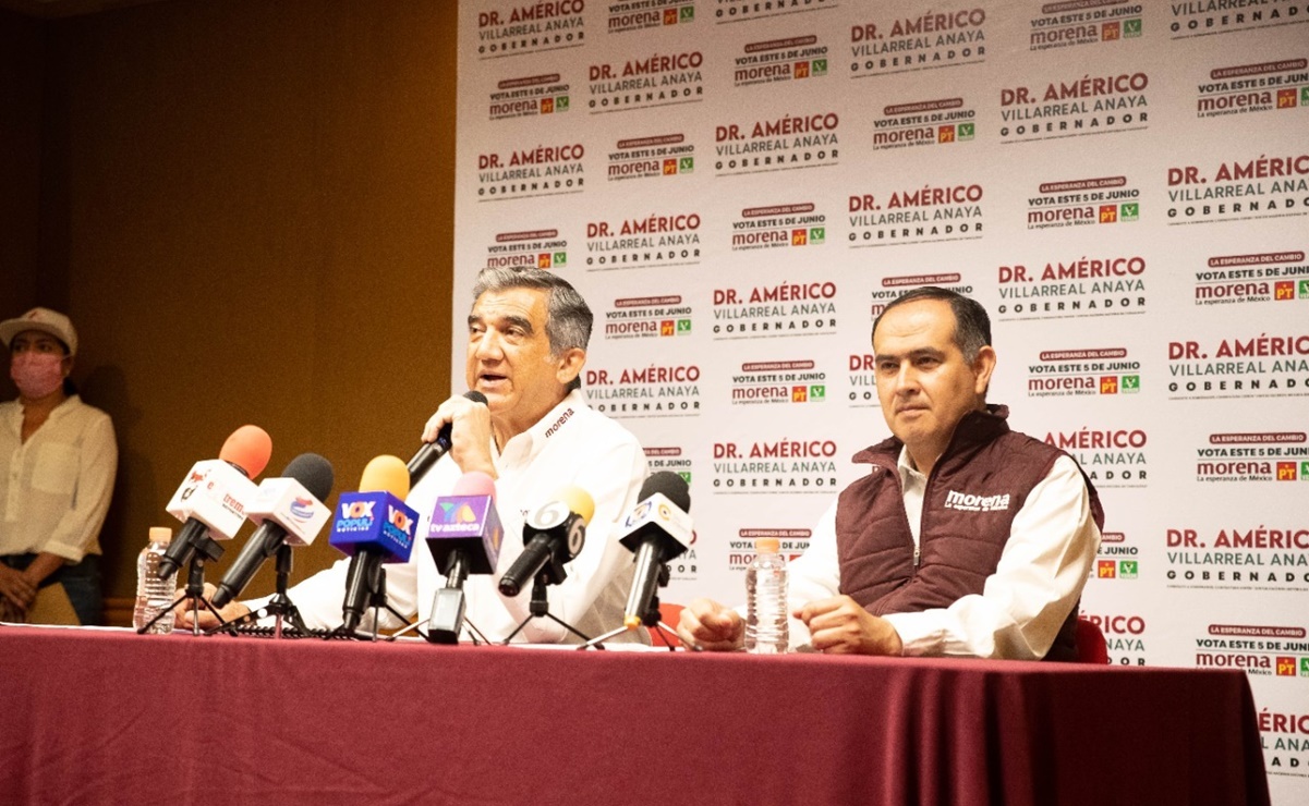 Américo Villarreal denuncia a perredistas por usar documentos falsos en su contra