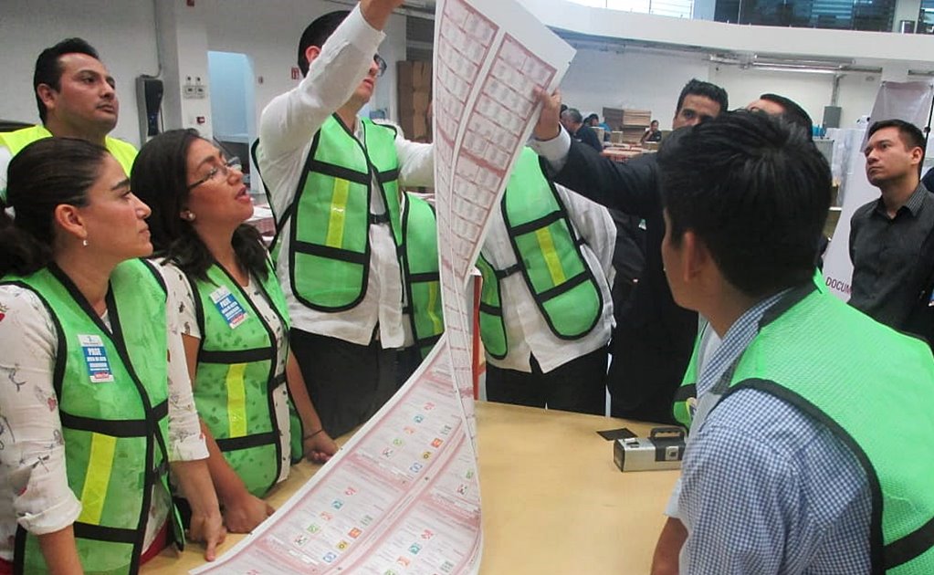 Inicia impresión de 5 millones de boletas para elecciones en Oaxaca