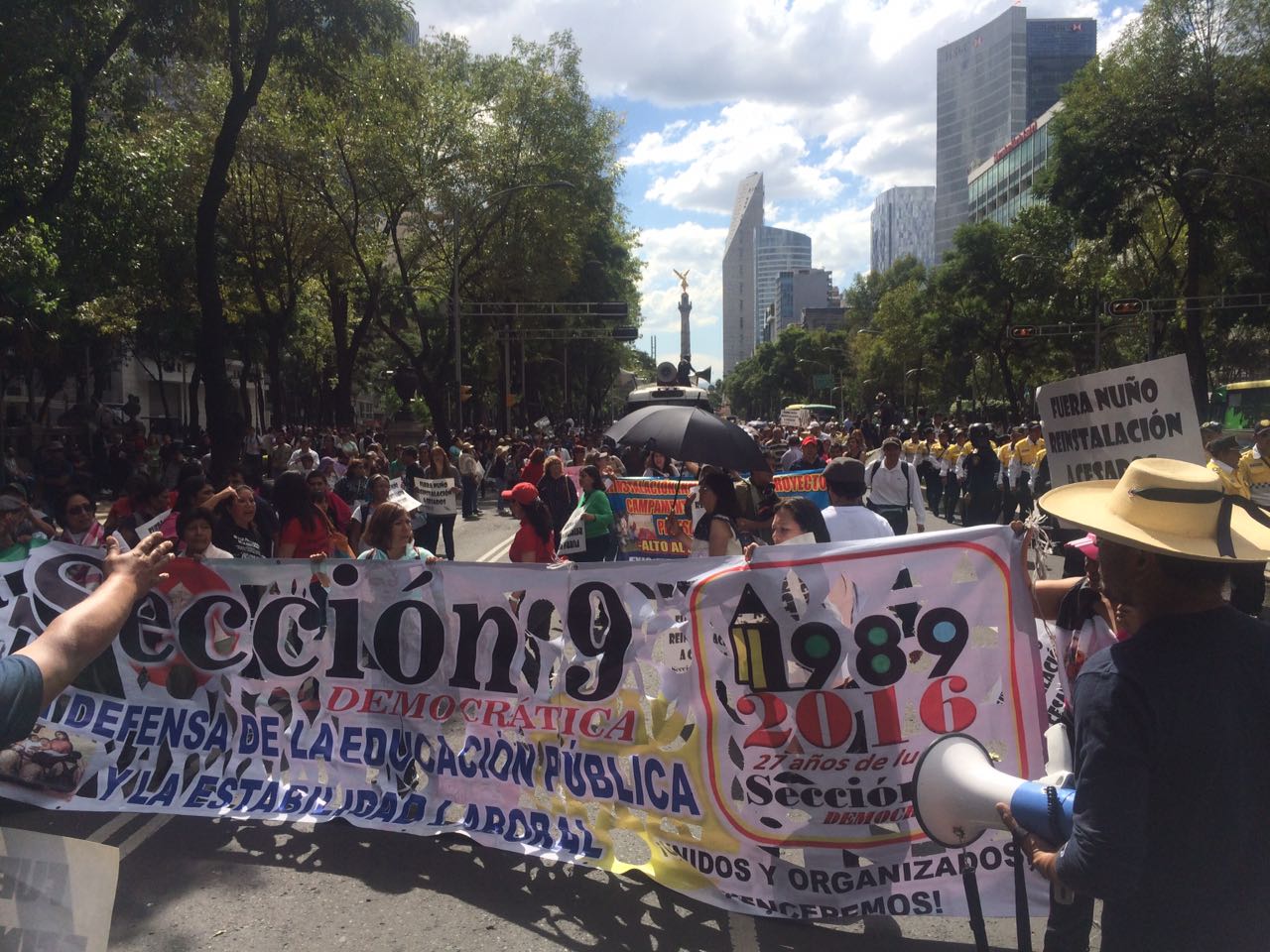CNTE crea "fondo de resistencia" para maestros cesados