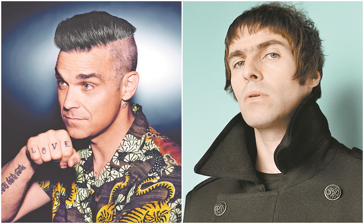 Robbie Williams quiere "pelea oficial de boxeo" con Liam Gallagher