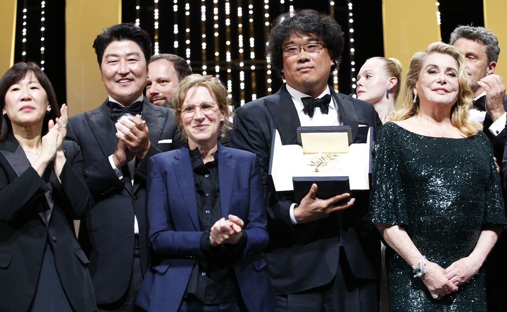 El surcoreano Bong Joon-Ho gana la Palma de Oro de Cannes con "Parasite"