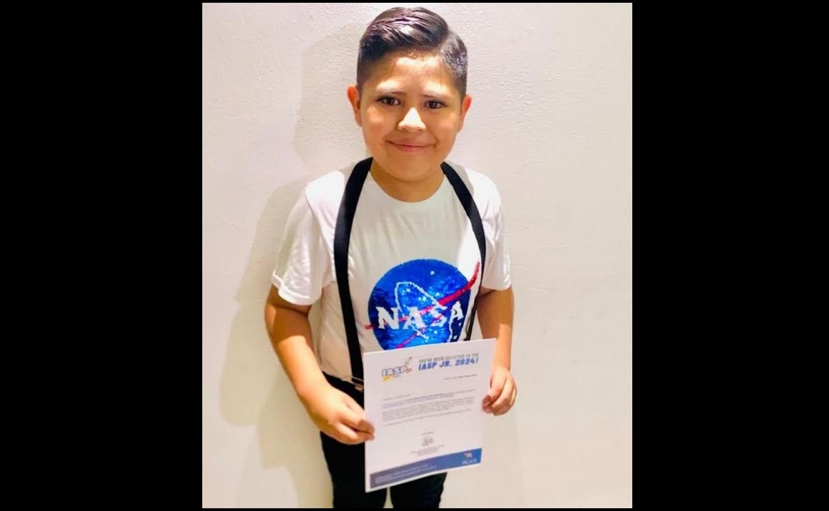 “Estoy muy emocionado”: Kevin, el pequeño de Cuautitlán Izcalli que viajará a programa de la NASA