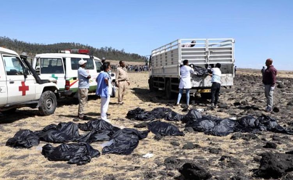 Identificación de víctimas tras avionazo en Etiopía podría tardar hasta 6 meses